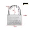 Qiyichen 60mm Stainless Steel Waterproof Padlock