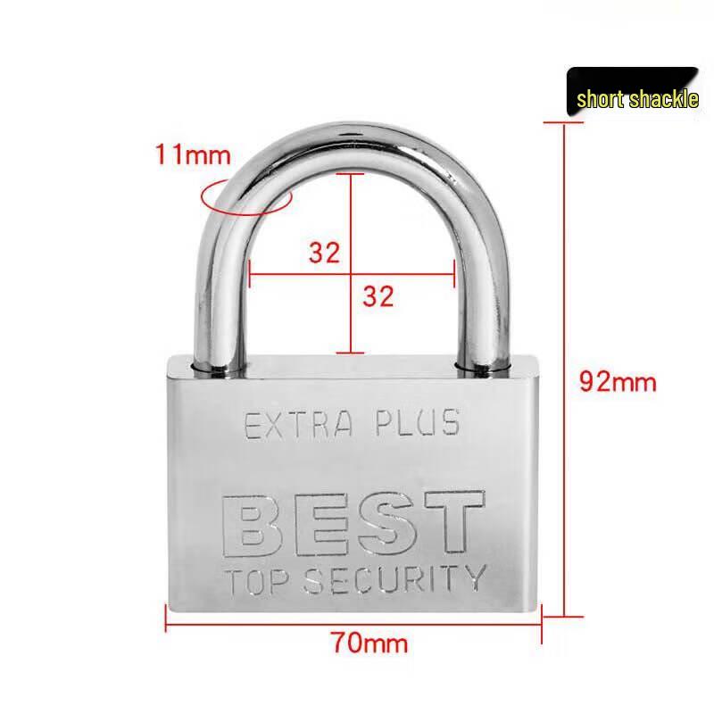 Qiyichen 60mm Stainless Steel Waterproof Padlock