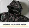 Men's Water-Repellent Fleece-Lined Ski Suit: Warm, Durable & Cold-Proof for Outdoor Adventures