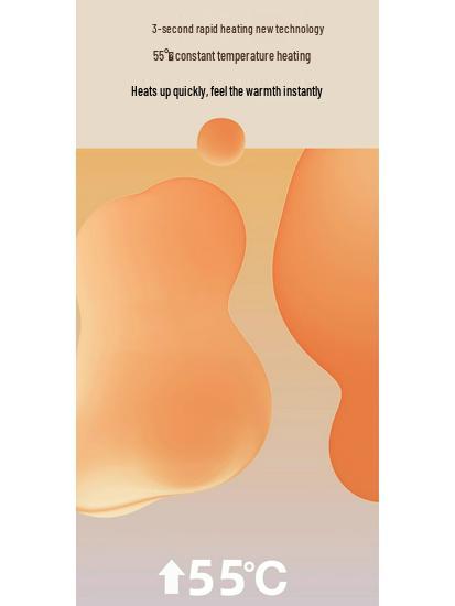 Vigor Self-Heating Patch - Warm Orange Compress for Stomach and Waist