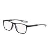 3PCS Pochromic Color Changing Sports Reading Glasses for Men Anti Blue Light Presbyopia Glasses Square Cycling