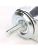 4 Pcs/Lot 2.5 Inch Caster M8/M10/M12 Wear-Resistant Truck Sliding Screw Rubber Universal Wheel Furniture / Cabinet Rolling