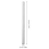 50Pcs Round Metal Axles 2Mm X 42.5mm for Rc Car Stem Mechanical Models DIY Upgrades Wear Resistant Iron Shaft Rods