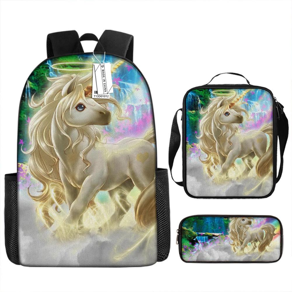 Kindergarten children's school bag unicorn primary school bag small class large class boys and girls reduce the burden of backpack