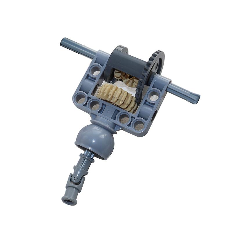 Building Blocks Drive Car Front Back Suspension Steering System Differential Gears Self-Locking Bricks MOC Technical Parts