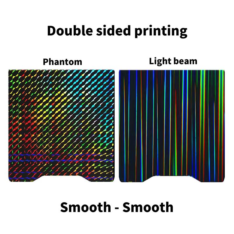 265*265mm Für Creality Hi Build Plate Doppelseitig PEI PEO PET PEY Heizbett Federstahlblech Für Creality Hi Combo