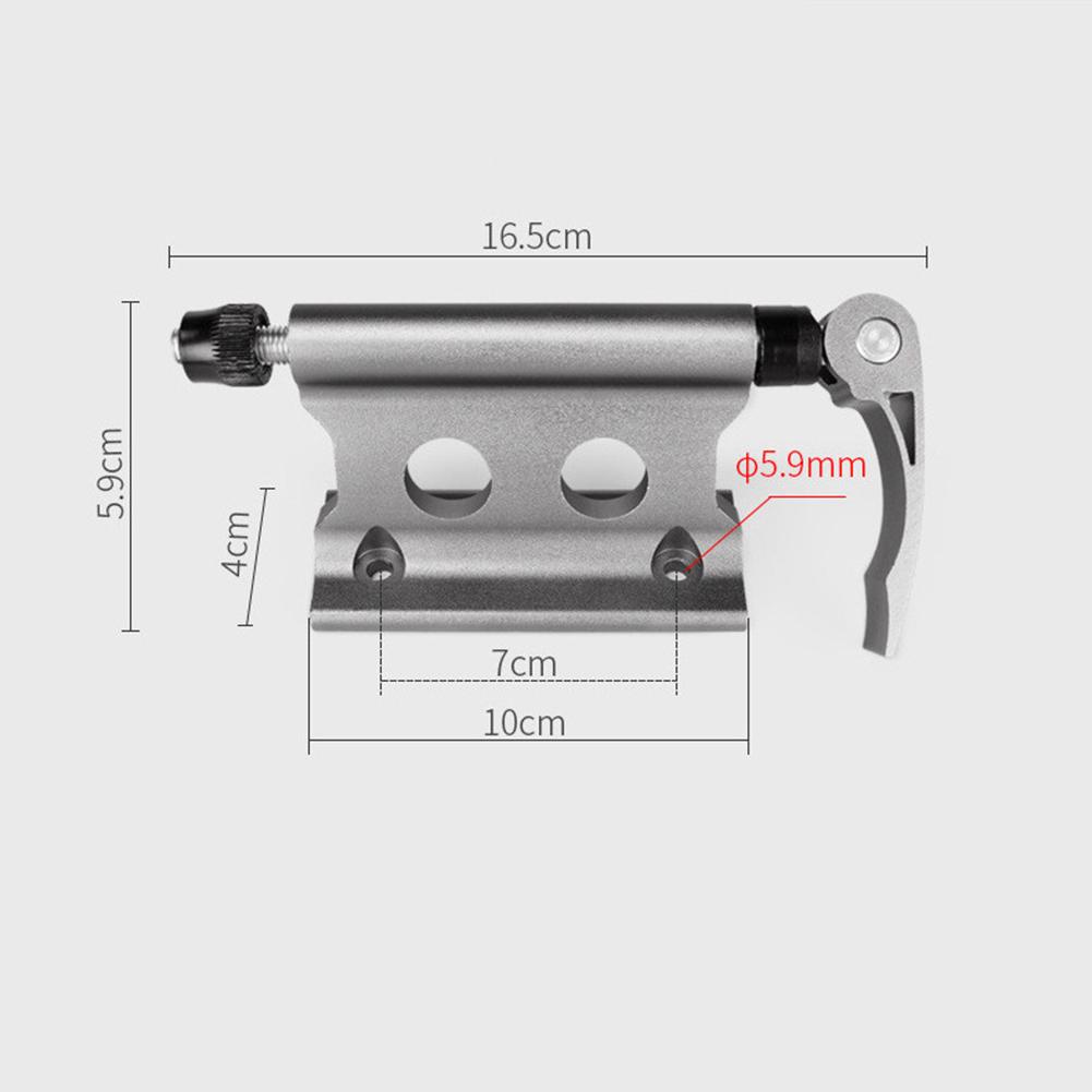 Bicycle Front Fork Fixed Clip Aluminum Alloy Quick Release Luggage Rack Modified Parking Bracket Cx-c09
