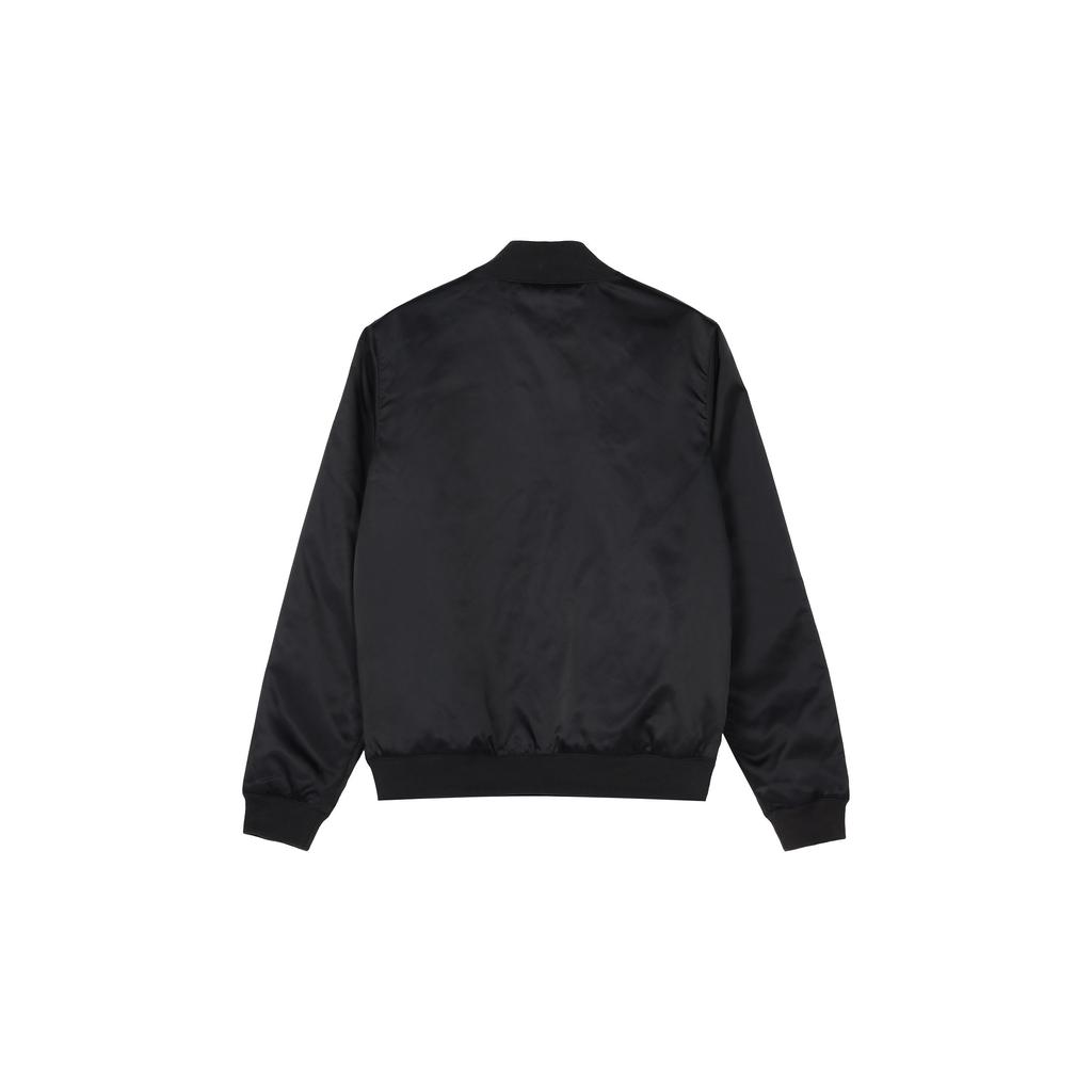 Jordan MA-1 Bomber Jacket With Baseball Collar And Long Sleeves Men Outerwear Black CD5760-010