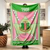 Alpha Kappa Alpha Print Blanket - Soft & Comfortable, for Bedroom, Travel, Sofa, Home Decoration - Birthday Christmas Gift for Friend