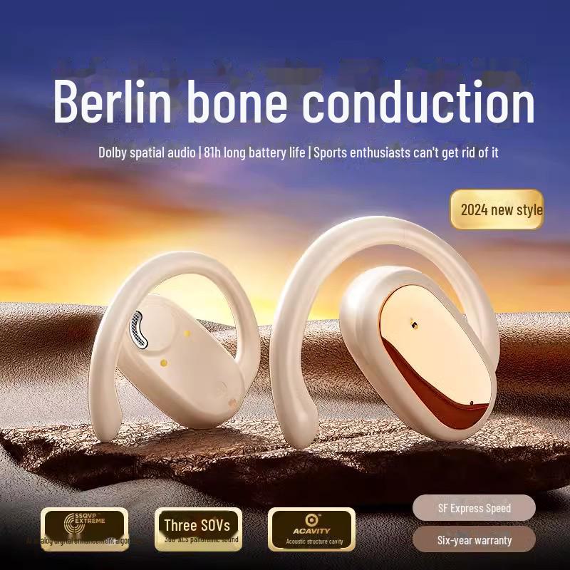 

Berlin Sound Wireless Bluetooth Earbuds - Long Battery, Noise Reduction, Sports-Ready