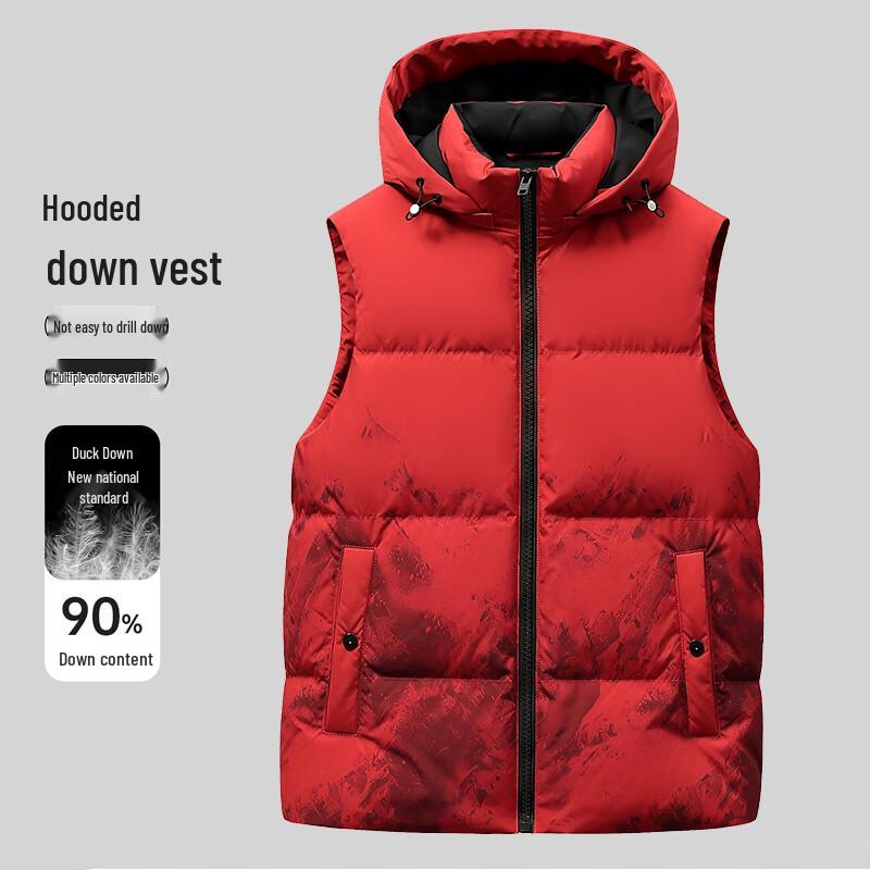 

Men s Detachable Hooded Down Vest L