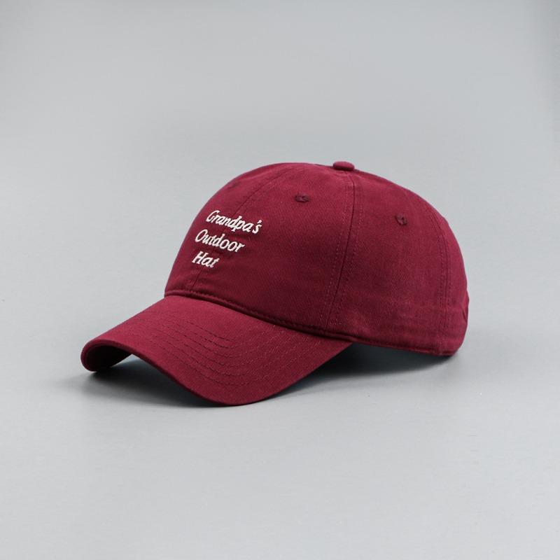 New Trendy Brand Embroidered Baseball Cap Men's and Women's Four-season Fashion Versatile Cap Showing a Small Face
