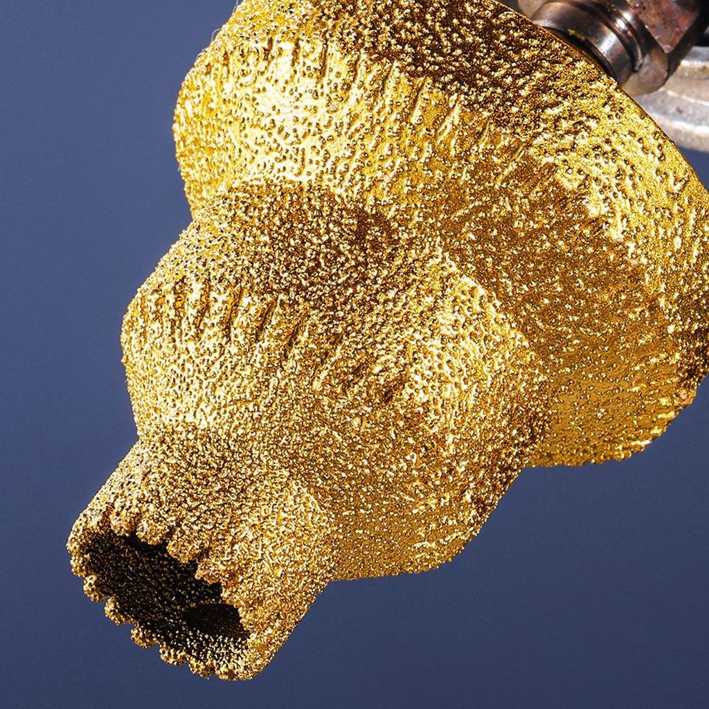 3 Size 20-35-50mm Diamond Brazed Taper Drill Bit Pagoda Drill Bit Dry Wet Drilling Core Hole Expander