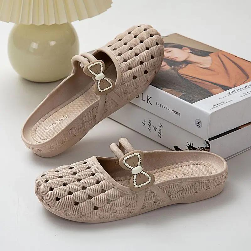Fashion Breathable Outside Slides On Offer Sale 2025 Luxury New Style Women's Slippers and Ladies Sandals Designer Summer Casual Shoes