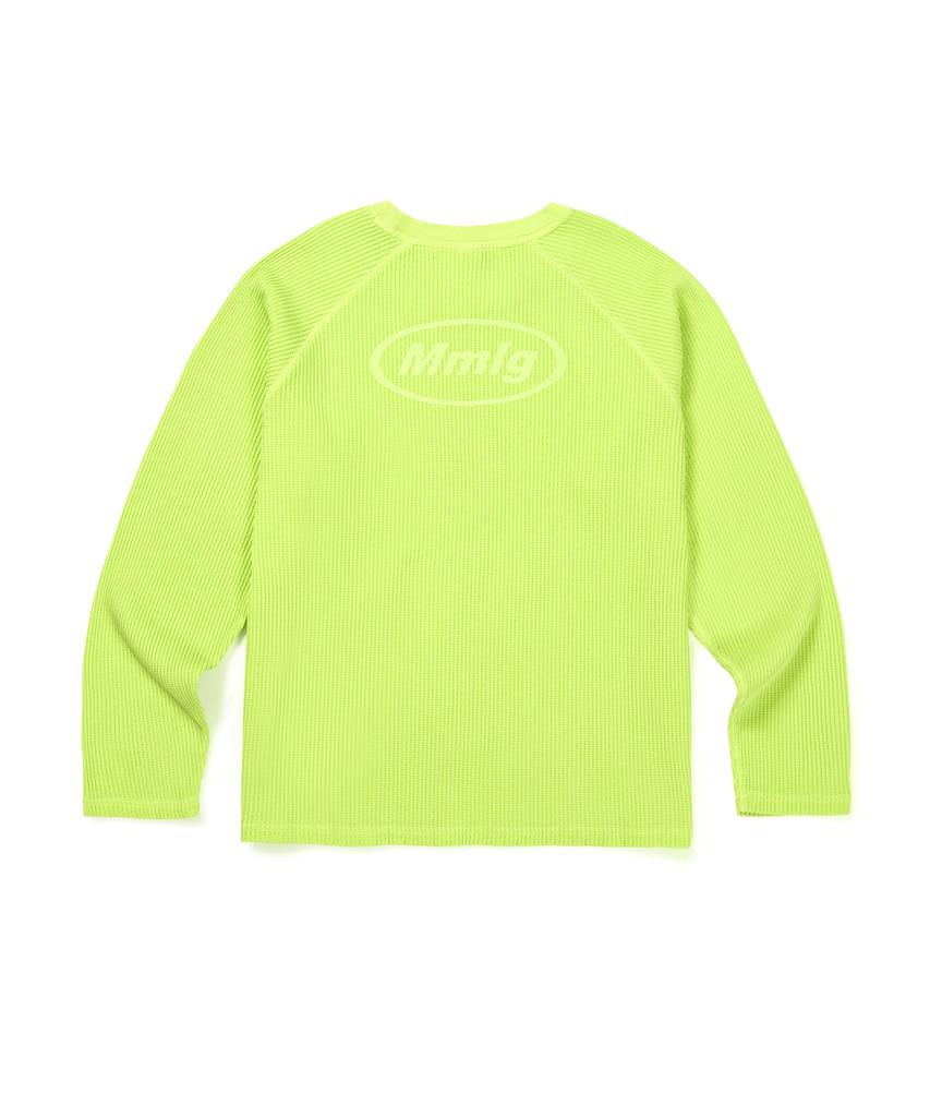 MMLG Dyed Waffle Lsv-T (Lime)