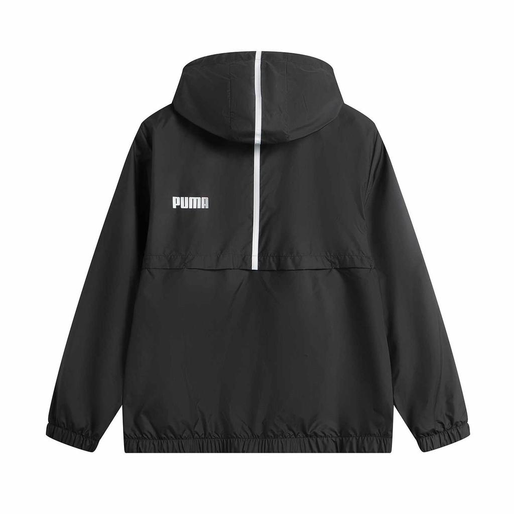 New PUMA ESSWINDBREAKER Jackets & Coats Unisex Black 691346-01
