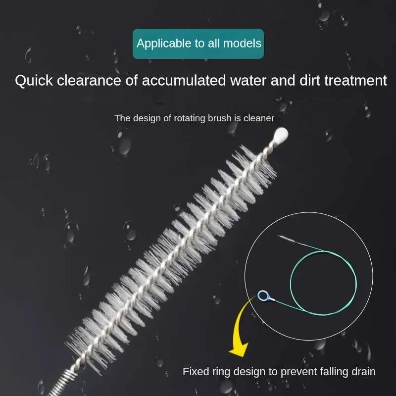 3/5m Car Drain Dredge Cleaning Scrub Brush Auto Sunroof Long Hoses Detailing Cleaning Tool Spiral Cleaning Brush Drain Cleaner