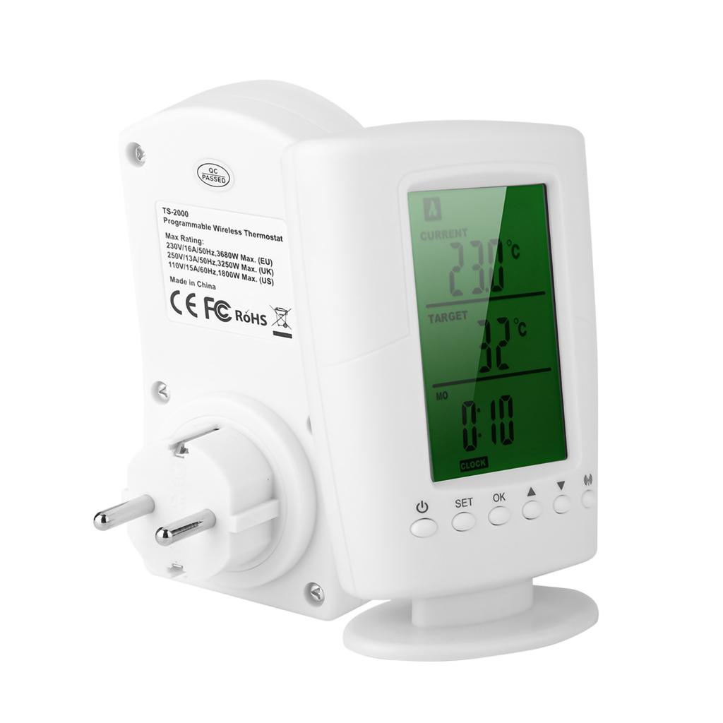 Programmable Wireless Thermostat & Socket Household Intelligent Socket