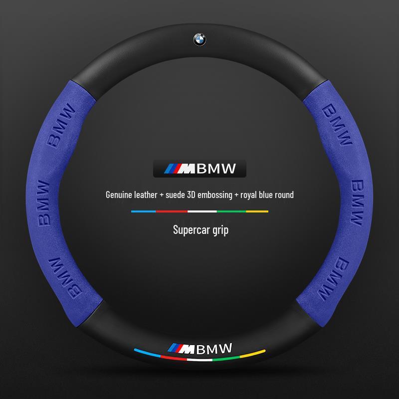 Kryt na volant pro BMW X3 2008-2025, Ultratenký semiš z uhlíkových vláken pro všechny řidiče