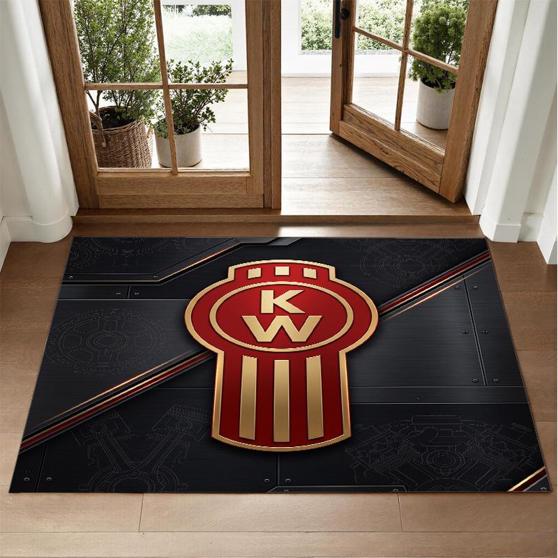 Kenworth Design Crystal Velvet Rug Soft Decorative Mat for Bedroom Entrance