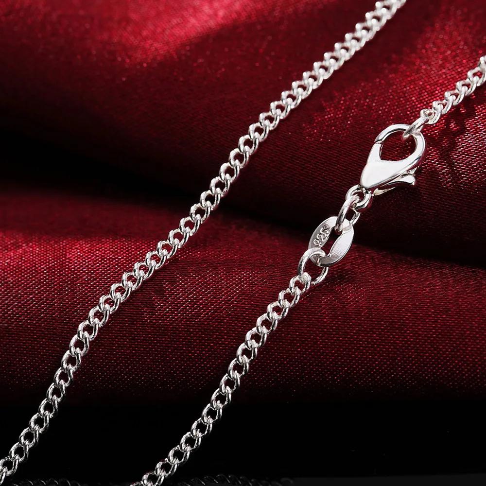 Copper 2MM 40-75cm Side Chain Necklace Men Women Charm Wedding Party Gift Jewelry Christmas Accessories