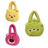 Adorable Plush Tote Bag Featuring Lotso Alien And Winnie The Pooh Great For Cosplay And Theme Events