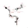 Cymbal Holder Clamp Grabber Arm Adjustable Percussion Instrument Easy to Install
