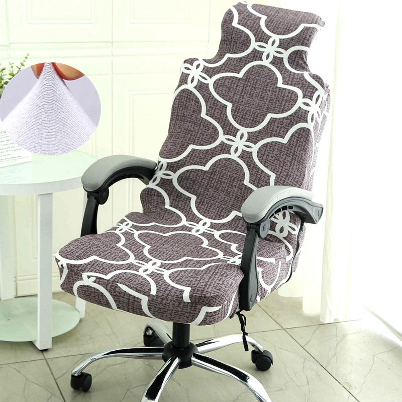 Office Chair Cover Rolling Desk Chair Cover Stretch Washable Computer Chair Slipcover Swivel  Armchair Computer Boss