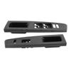 Panel Superior Reposabrazos Delantero Cubierta Robusta Bisel Interruptor Ventana Puerta Recorte ABS Repuesto para Yaris 2012 a 2014 Accesorios de Coche