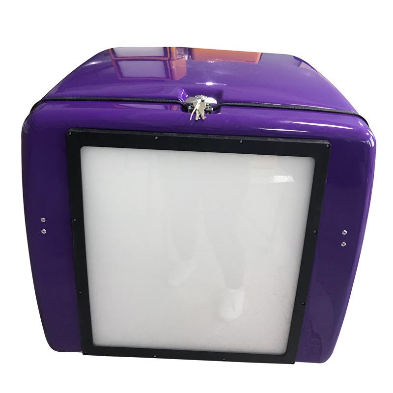 

Трехсторонняя светодиодная рекламная и доставочная коробка - Водонепроницаемая коробка для курьера для пиццы/кофе White (Standard Insulation)