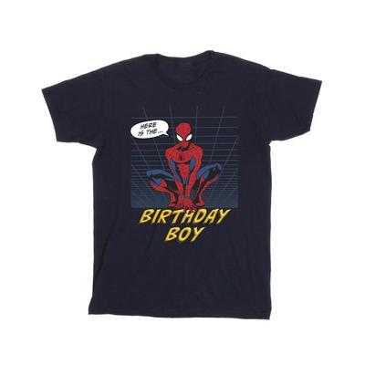 Boys Birthday Boy Spider-Man Cotton T-Shirt