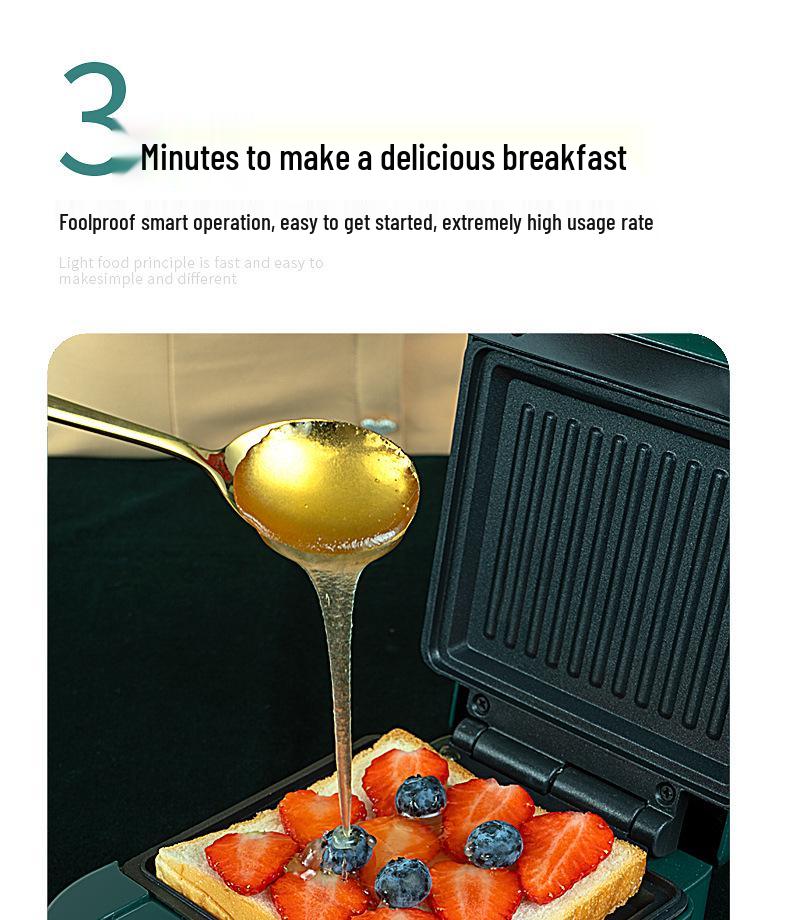 Aifu Hao Breakfast & Sandwich Maker – Household Appliance for Toasting, Frying, and Roasting.