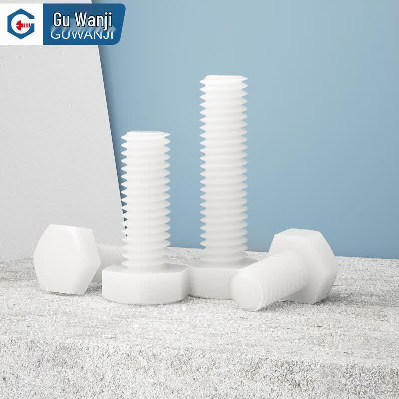 GUWANJI Nylon Hex Head Insulation Bolts