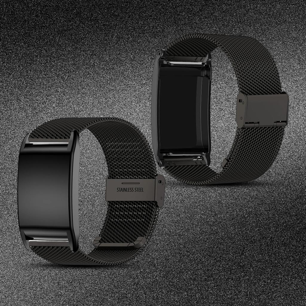 Reinforced Steel Mesh Band Bracelets Quick Release Mechanism for WHOOP 4.0 Fitness Watch Belt Comfortable Wear Wristband