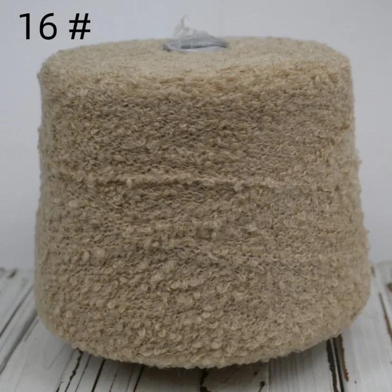 200g 460m Hand-braided Alpaca Loop Wool Yarn Thread Hand Knitting Wool Crochet Yarn for DIY Sweater Soft Smooth Yarn