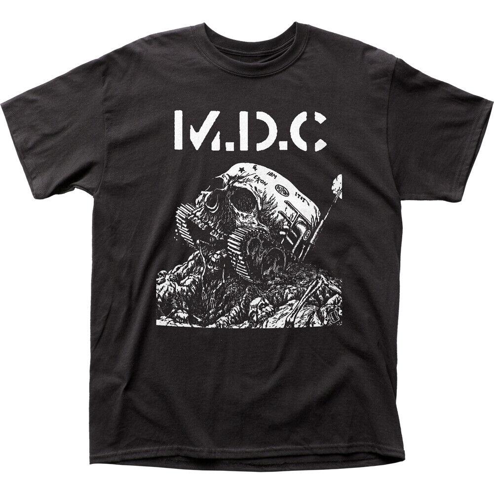 

26 MDC Skull Tank T Shirt Mens Licensed Rock N Roll Music Retro Band Tee New Black Unisex T-Shirt S разноцветный