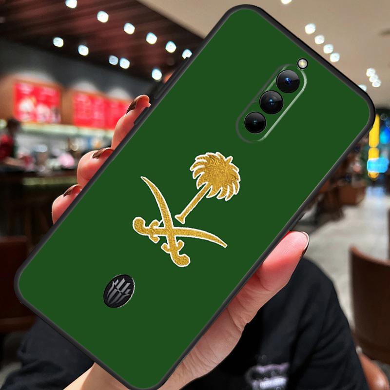 Kingdom of Saudi Arabia Flag Case For ZTE Nubia Red Magic 11 10 8 9 8S 9S 10S Pro Plus 10 Air 5G 6R 6 7 6S 7S Pro Cover