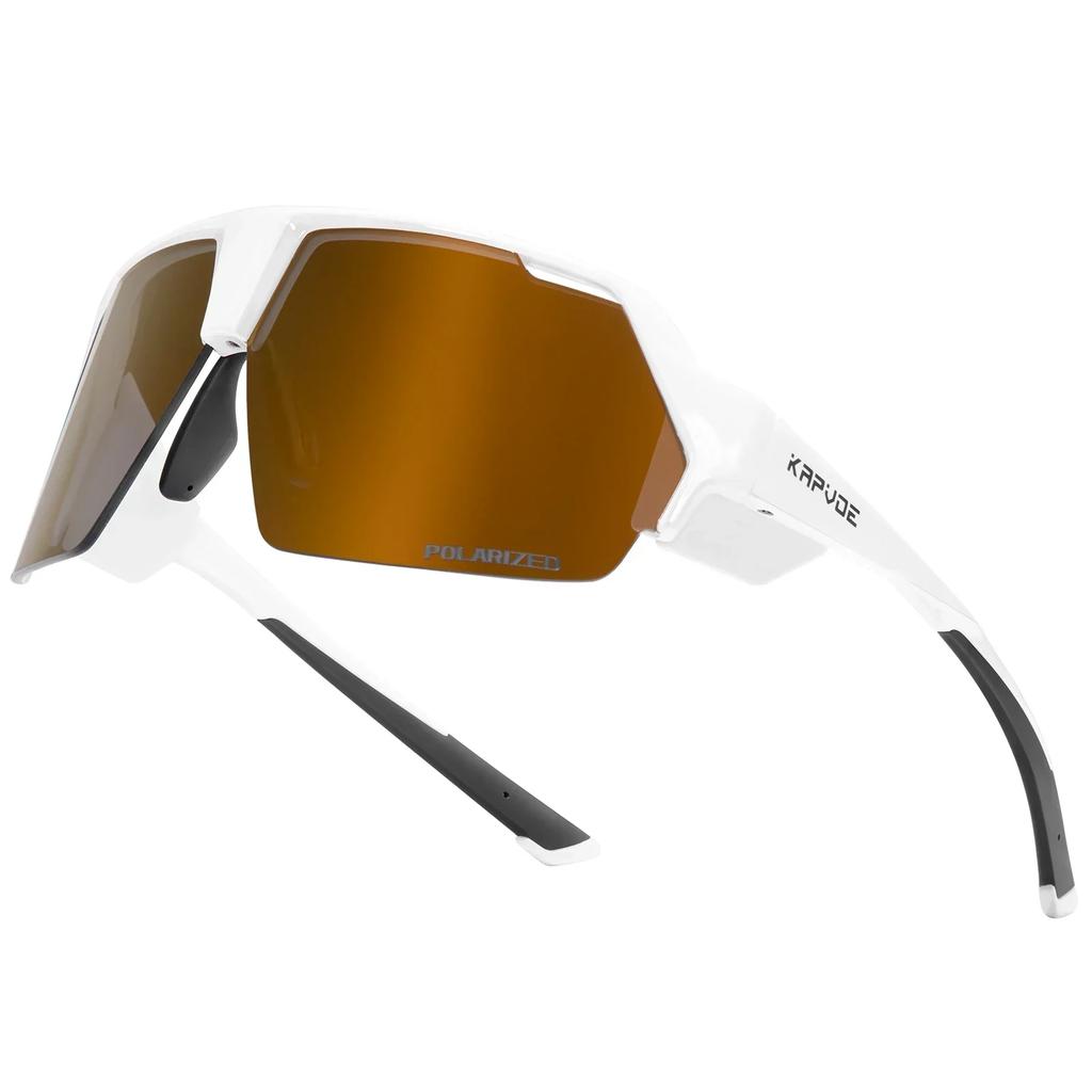 Kapvoe Polarized Fishing Glasses Man Running Sun Glasses Bicycle Sports Cycling Sunglasses MTB Road Bike for Women UV400 Goggles