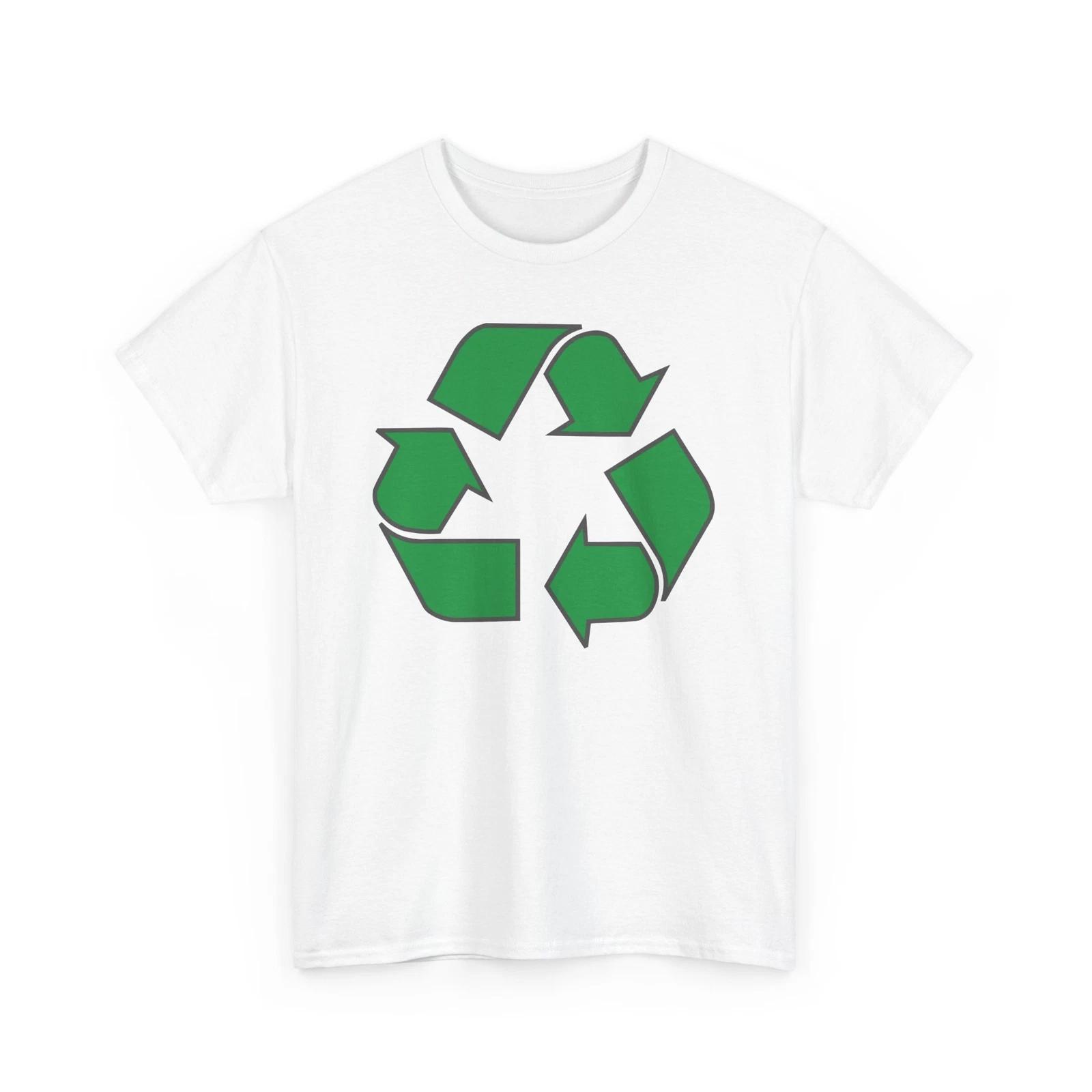 Recycle Logo - Retro Logo Graphic Gildan Cotton Tee L