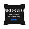 Fatal Fury Neo Geo Startup Screen Pillowcase Printing Fabric Cushion Cover Decor Pillow Case Cover Home Dropshipping 40*40Cm