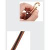 Detachable Purse Strap with Short Carry Shape, Swivel Clasps, and PU Leather Look for Bag Repair and Daily Use
