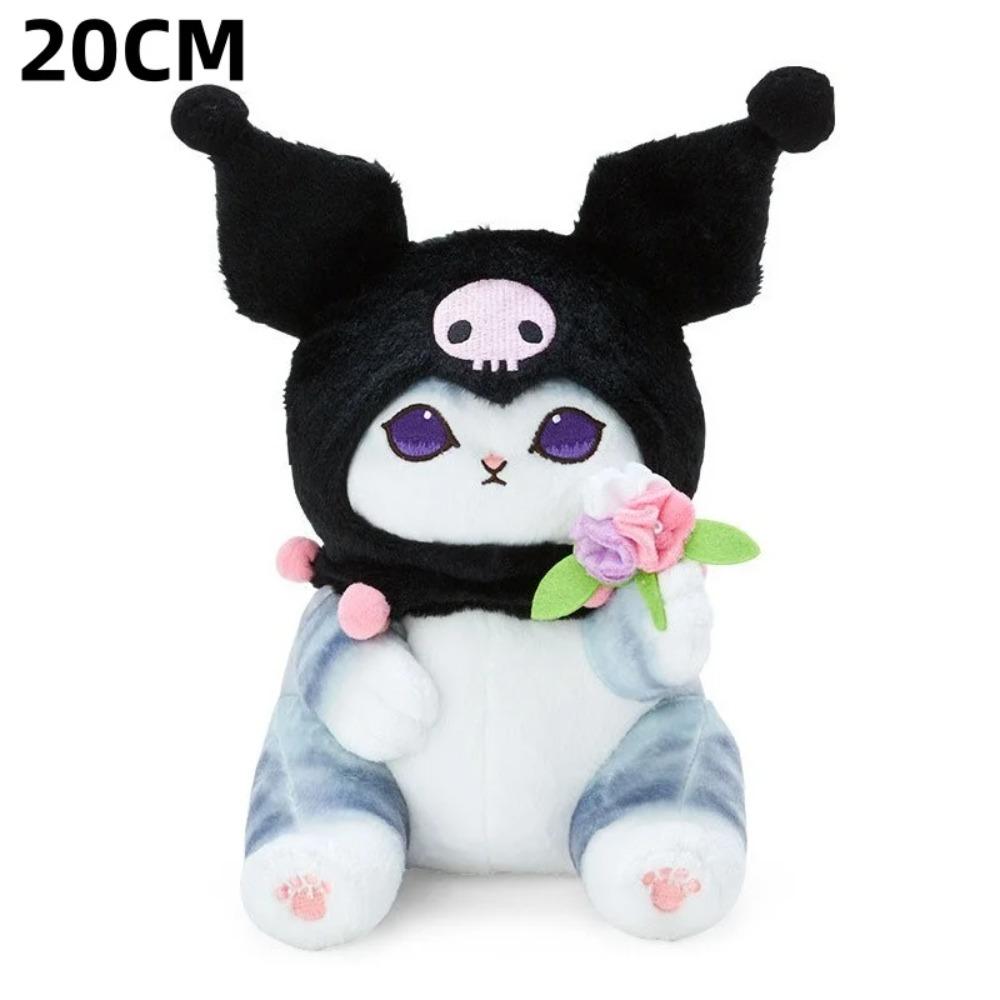 Kawaii Mofusand Kot Rekin Gry Pluszowe Zabawki Plecak Breloczek Kreatywny Uroczy Kreskówkowy Wypchana Lalka Akcesoria Prezent Urodzinowy dla Przyjaciela