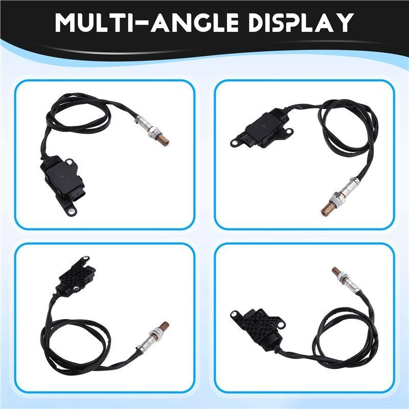 Nox Sensor Nitrogen Oxides Sensor 04L907807AN 0281008833 For VW Tiguan Tarraco Q3 Seat Tarraco Skoda Kodiaq 16-25