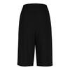 Women's Fashion  Color Pocket Five-Foot Loose Elastic Waist Cotton Linen Shorts