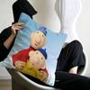 Cartoon PPat  Mat Cushion Cover Inches Farmhouse Decor Home Throw Pillow Covers for Couch Decorations