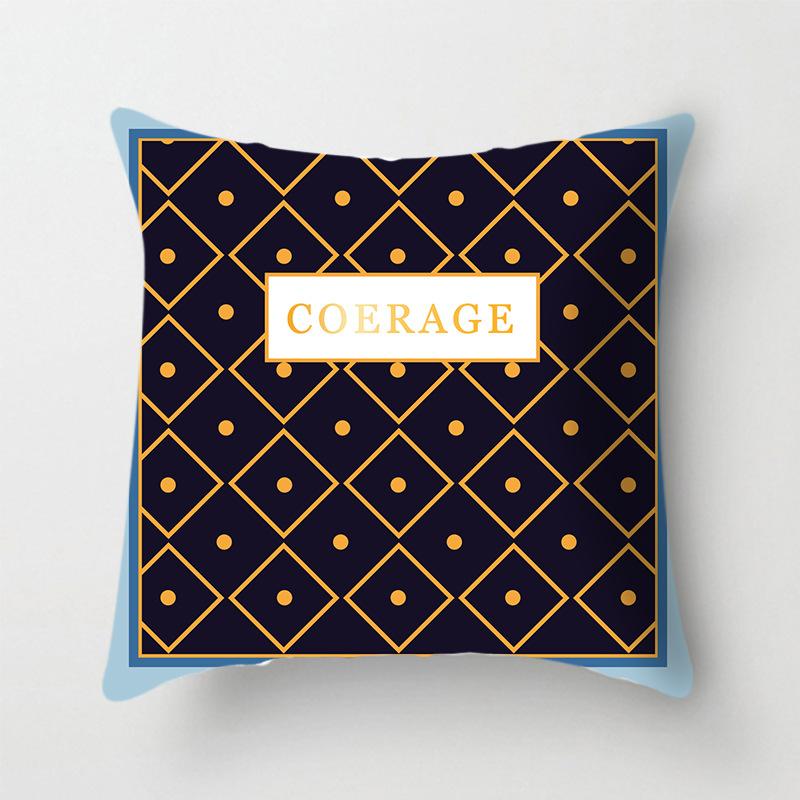 Nordische Schlichte Sofakissenbezug Kurzplüsch Kissen Auto Büro Zimmer Nickerchen Kissenbezug Kissenkern Muss Separat Ausgestattet Werden