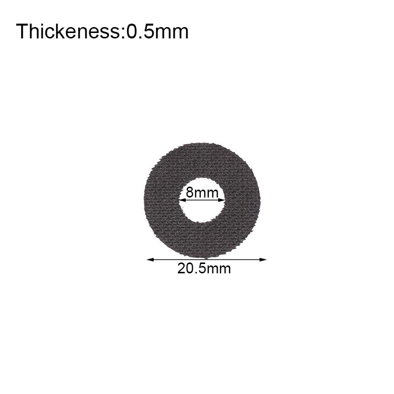 Hjul Bremseklodser Hjul Skive 5Mm Kulfiber Træk Fiskerihjul 6 Størrelser Tilgængelige For Baitcasting Hjul Hjul Fiskeværktøj
