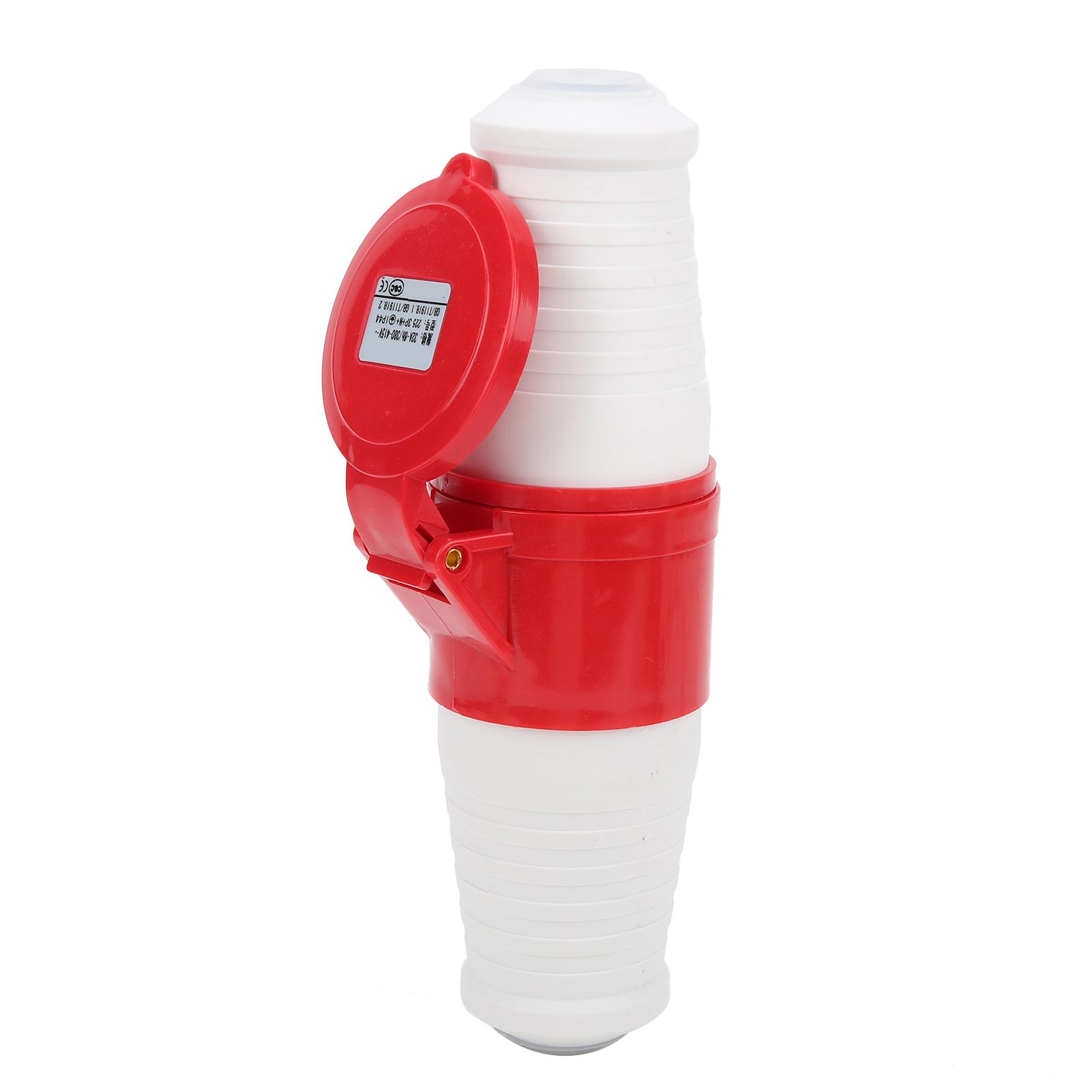 

Industrial Plug Connector Set 3 Phase 5 Pin 380415V 32A 3P+N+E IP44 for Agriculture Chemical Metallurgy Station