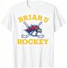 2026 New Offcampus Briar University Hawks 100cotton Unisexs Shirt High Quality Ice Hockey Graphic Oversized Unisexs Cheap Tshirt