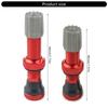 Aluminum Alloy Cycling Valves Nozzle For Tubeless Tires High Precision Lightweight Vacuum Nozzle for Bicycles Cycling